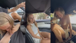 Sarah Lloyd Car Sex Tape Video Leaked