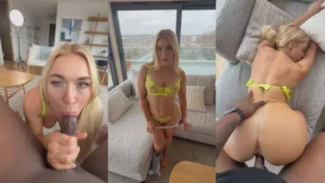 Elle Brooke BBC Sextape POV Video Leaked
