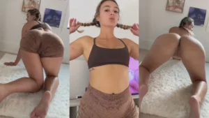 Kirstentoosweet Gym Fit Striptease Video Leaked