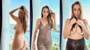 Christina Khalil Vacation Striptease Video Leaked