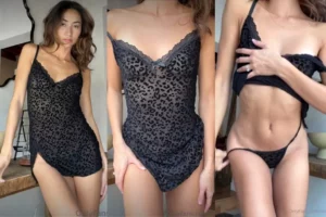 Olivia Pascale See Through Lingerie PPV Video Leaked