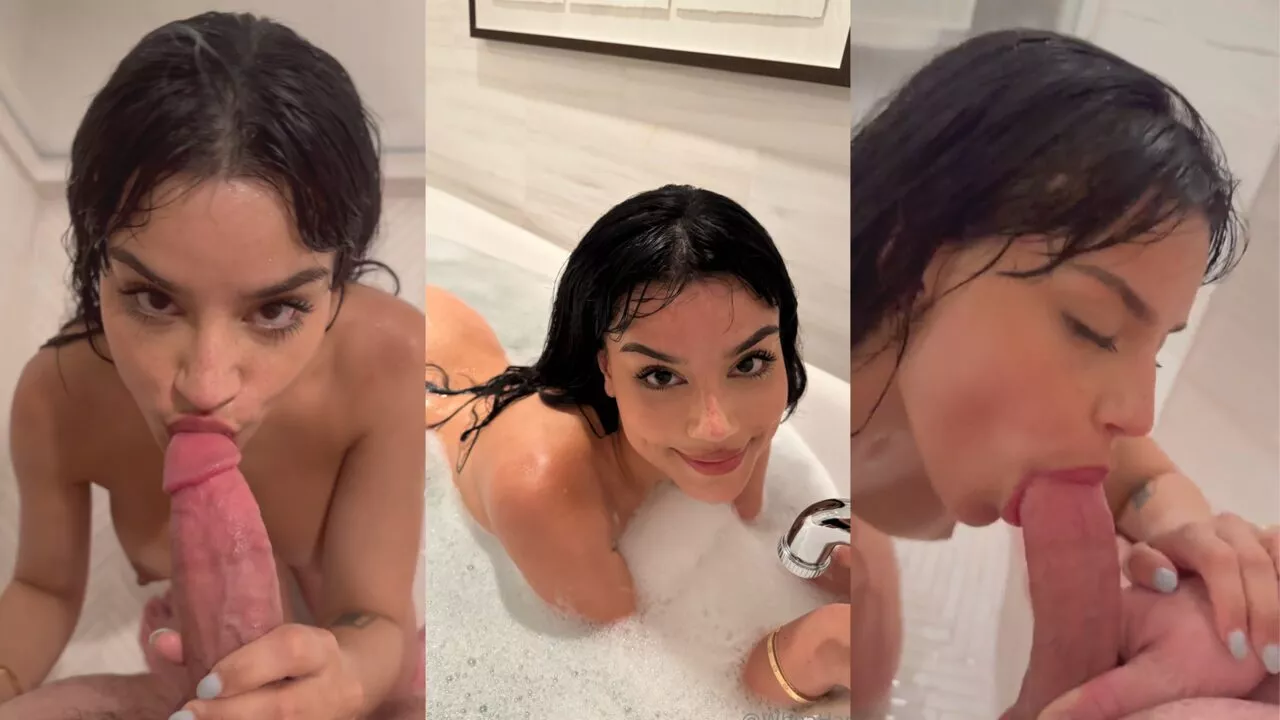 Hannah Bathroom Blowjob Video Leaked