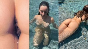 Christina Khalil Skinny Dipping Video Leaked