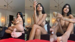 Mia Khalifa Morning Coffee And Smoke Video Leaked