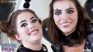 OnlyFans Adriana Chechik & Evelyn Claire Double Clown