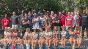 OnlyFans SweetVickie HotWifeTour_ Dallas Orgy – Cowgirl Orgy Living Room