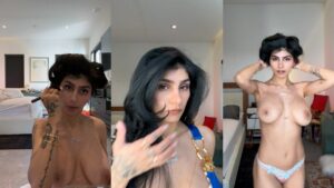 Mia Khalifa GRWM Night Out Video Leaked
