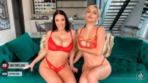 OnlyFans Angela White & Skye Blue